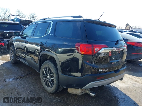 2019 GMC Acadia SLT with VIN 1GKKNMLS3KZ155031, listed as a IAAI auction lot 41633067 with 150,086 mi miles. Bid and sale history available at carsss.com. Image 3.