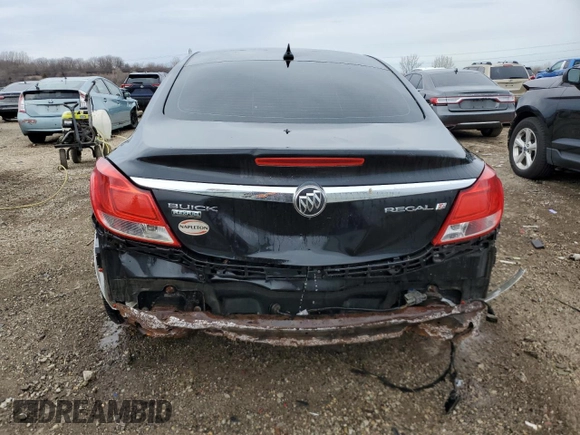 2011 Buick Regal CXL Turbo TO2 z VIN W04GW5EV7B1126085, wystawiony jako Copart lot #50434575 z przebiegiem 75 427 mil mil oraz Szkoda całkowita • Salvage title. Historia ofert i sprzedaży dostępna na DreamBid. Obrazek 6.