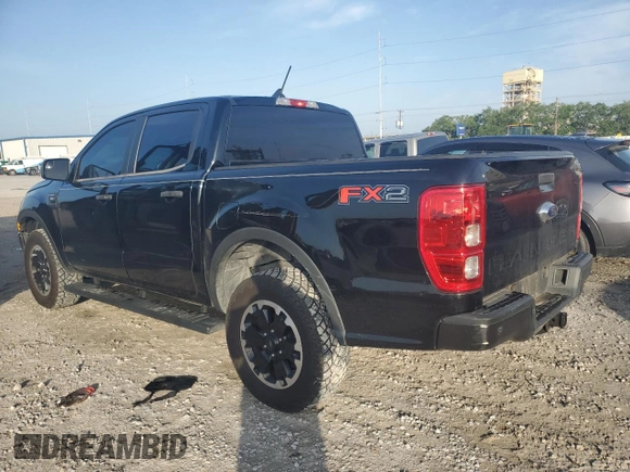 2021 Ford Ranger XL with VIN 1FTER4EH0MLD08341, listed as a Copart auction lot 54181535 with 81,478 mi miles and Salvage Title. Bid and sale history available at carsss.com. Image 2.