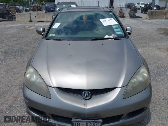 2006 Acura RSX with VIN JH4DC54876S018822, listed as a IAAI auction lot 42428810 with Not provided miles and . Bid and sale history available at DreamBid. Image 6.