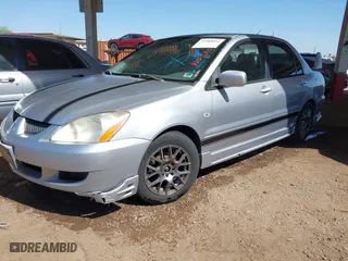 2005 Mitsubishi Lancer ES with VIN JA3AJ26E55U009131, listed as a IAAI auction lot 41980014 with 227,805 mi miles. Bid and sale history available at carsss.com. Image 2.