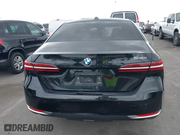 2024 BMW 5 Series 530i with VIN WBA43FJ09RCR92657, listed as a IAAI auction lot 42105525 with 11,326 mi miles and . Bid and sale history available at DreamBid. Image 17.