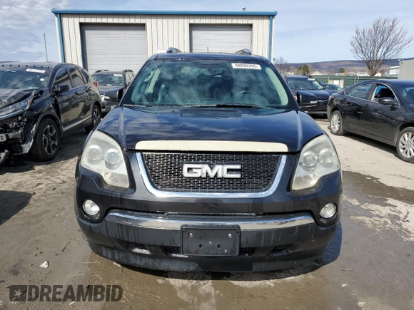 2008 GMC Acadia SLT1 with VIN 1GKEV23778J221469, listed as a Copart auction lot 48899395 with 225,253 mi miles and Salvage Title. Bid and sale history available at DreamBid. Image 5.