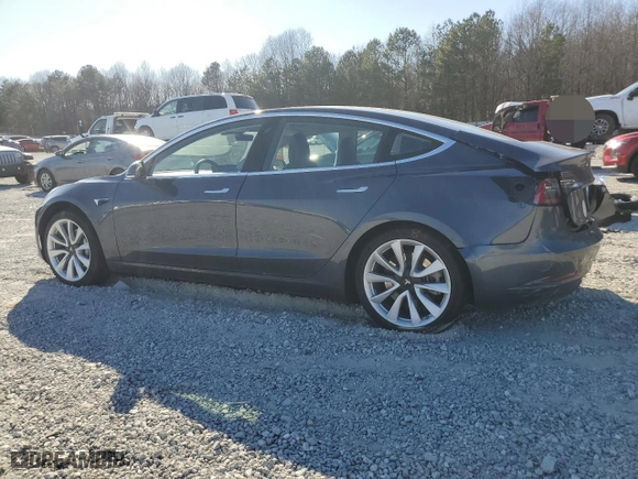 2020 Tesla Model 3 Long Range with VIN 5YJ3E1EB4LF666637, listed as a Copart auction lot 46990765 with 37,900 mi miles and Salvage Title. Bid and sale history available at carsss.com. Image 2.