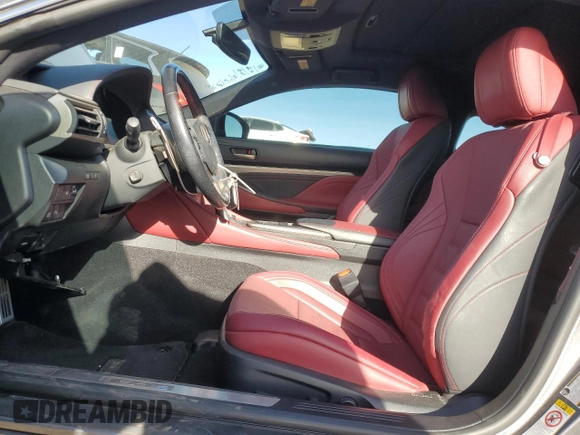 2017 Lexus RC 350 z VIN JTHSE5BC6H5007711, wystawiony jako Copart lot #85346184 z przebiegiem 34 108 mil mil oraz Szkoda całkowita • Salvage title. Historia ofert i sprzedaży dostępna na DreamBid. Obrazek 7.