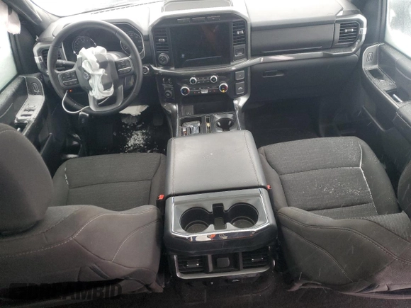 2023 Ford F-150 XL with VIN 1FTFW1E85PKD04873, listed as a Copart auction lot 44853635 with 33,438 mi miles and Non Repairable. Bid and sale history available at carsss.com. Image 8.