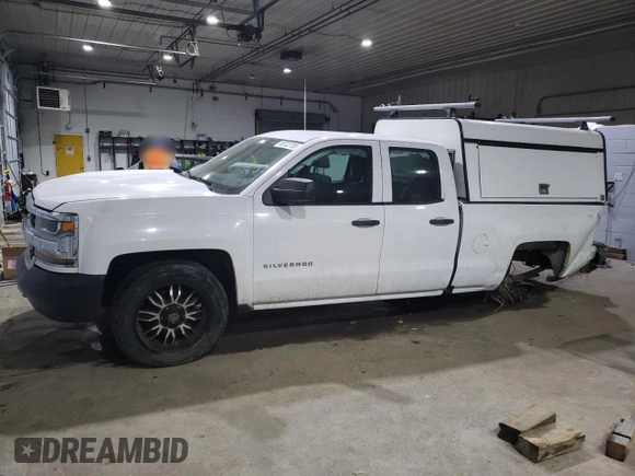 2016 Chevrolet Silverado 1500 Work Truck with VIN 1GCVKNEC7GZ392562, listed as a Copart auction lot 88722735 with 187,421 mi miles and Salvage Title. Bid and sale history available at carsss.com. Image 1.