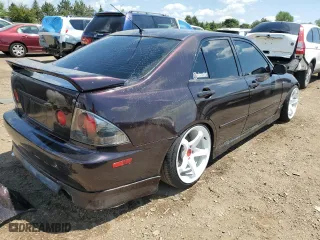 2002 Lexus IS 300 with VIN JTHBD192120057204, listed as a Copart auction lot 56220534 with 181,601 mi miles and Salvage Title. Bid and sale history available at carsss.com. Image 3.