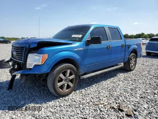 2014 Ford F-150 XL with VIN 1FTEW1CM9EKG29714, listed as a Copart auction lot 53316465 with 216,443 mi miles and Salvage Title. Bid and sale history available at carsss.com. Image 1.