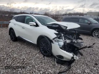 2024 Nissan Murano SL with VIN 5N1AZ2CJXRC108272, listed as a Copart auction lot 84890004 with 13,876 mi miles and Salvage title. Bid and sale history available at DreamBid. Image 4.