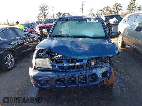 2004 Isuzu Rodeo S with VIN 4S2CK58W444314265, listed as a IAAI auction lot 41294636 with 291,080 mi miles and . Bid and sale history available at DreamBid. Image 12.