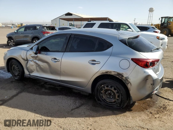 2015 Mazda 3 i Sport with VIN 3MZBM1K72FM197155, listed as a Copart auction lot 82616334 with 117,896 mi miles and Salvage Title. Bid and sale history available at DreamBid. Image 3.