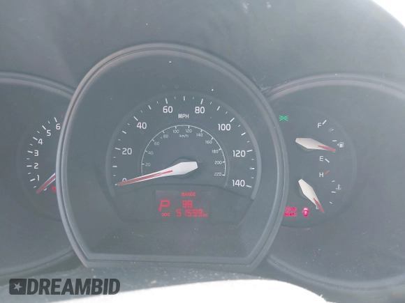 2016 Kia Rio LX with VIN KNADM5A37G6676302, listed as a IAAI auction lot 41937880 with 51,599 mi miles and . Bid and sale history available at DreamBid. Image 7.