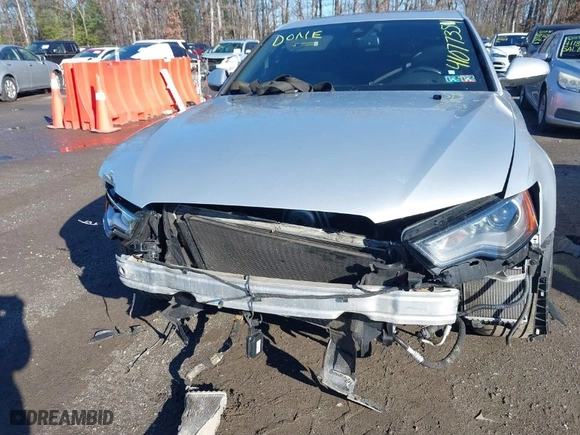 2014 Audi A6 3.0T Prestige with VIN WAUHGAFC9EN101728, listed as a IAAI auction lot 41077354 with 60,485 mi miles. Bid and sale history available at carsss.com. Image 6.