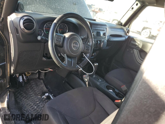 2013 Jeep Wrangler Sport with VIN 1C4AJWAG2DL699264, listed as a Copart auction lot 46889475 with 109,485 mi miles and Salvage Title. Bid and sale history available at carsss.com. Image 8.