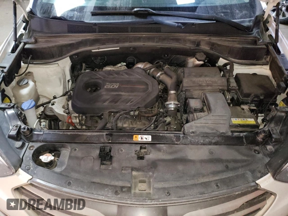 2017 Hyundai Santa Fe 2.0T z VIN 5XYZUDLA3HG456149, wystawiony jako Copart lot #37585923 z przebiegiem 111 627 mil mil oraz Szkoda całkowita • Salvage title. Historia ofert i sprzedaży dostępna na DreamBid. Obrazek 12.