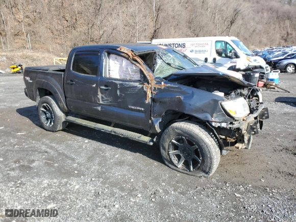 2011 Toyota Tacoma with VIN 3TMLU4EN1BM064044, listed as a Copart auction lot 51317925 with 0 mi miles and Salvage Title. Bid and sale history available at carsss.com. Image 4.