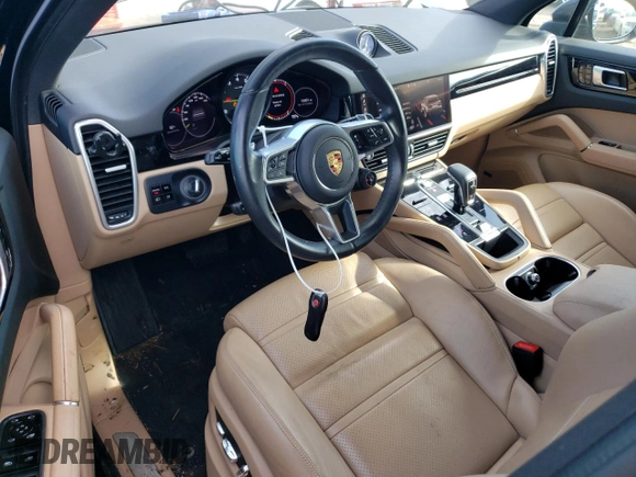 2021 Porsche Cayenne E-Hybrid with VIN WP1AE2AYXMDA24681, listed as a Copart auction lot 74823124 with 29,101 mi miles and Non repairable. Bid and sale history available at DreamBid. Image 8.