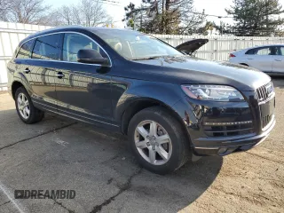 2015 Audi Q7 3.0T Premium with VIN WA1CGAFEXFD027008, listed as a Copart auction lot 86569104 with 114,352 mi miles and Salvage Title. Bid and sale history available at carsss.com. Image 4.