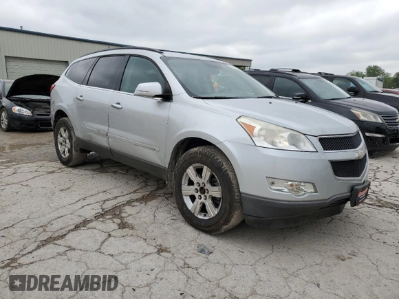 2012 Chevrolet Traverse 1LT with VIN 1GNKRGED9CJ421224, listed as a Copart auction lot 54675265 with 171,227 mi miles and Clean Title. Bid and sale history available at DreamBid. Image 4.