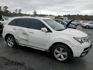 2012 Acura MDX Tech Pkg with VIN 2HNYD2H39CH514733, listed as a Copart auction lot 46852725 with 178,055 mi miles and Non Repairable. Bid and sale history available at carsss.com. Image 4.