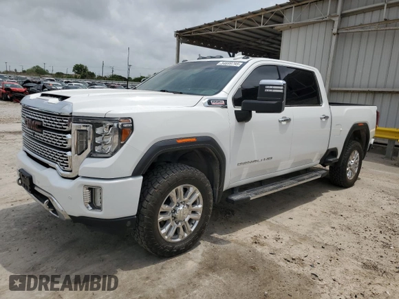 2020 GMC Sierra 2500HD Denali z VIN 1GT49REY5LF210606, wystawiony jako Copart lot #54699795 z przebiegiem 43 009 mil mil oraz Czysty tytuł • Clean title. Historia ofert i sprzedaży dostępna na DreamBid. Obrazek 1.