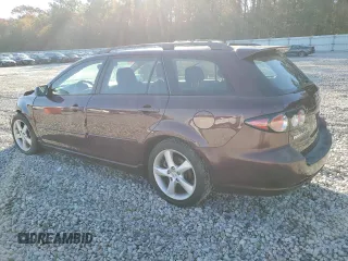 2007 Mazda 6 S Sport VE with VIN 1YVHP82D475M56362, listed as a Copart auction lot 82791874 with 172,045 mi miles and Salvage Title. Bid and sale history available at carsss.com. Image 2.