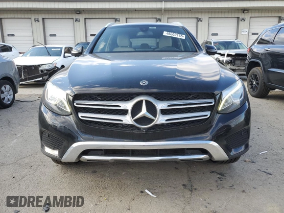2018 Mercedes-Benz GLC with VIN WDC0G4KB0JV101930, listed as a Copart auction lot 46602165 with 99,229 mi miles and Salvage Title. Bid and sale history available at carsss.com. Image 5.