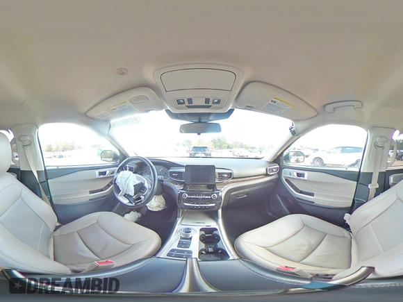 2021 Ford Explorer Limited with VIN 1FMSK7FH8MGB05743, listed as a Copart auction lot 89398695 with 71,637 mi miles and Salvage Title. Bid and sale history available at carsss.com. Image 14.