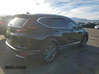 2021 Honda CR-V Touring with VIN 2HKRW1H97MH413914, listed as a Copart auction lot 47384115 with 0 mi miles and Salvage Title. Bid and sale history available at carsss.com. Image 3.