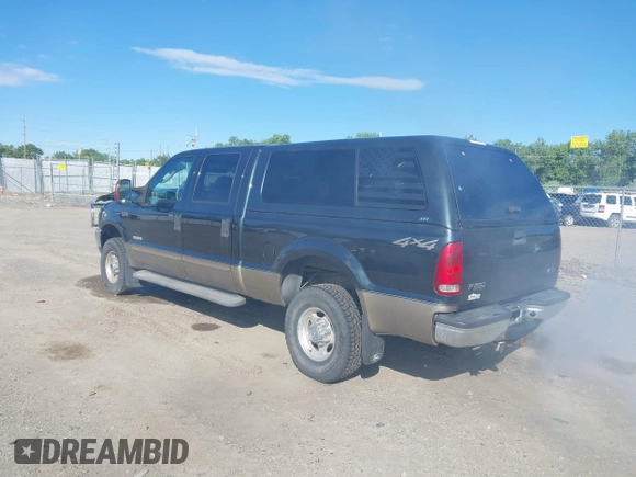 2004 Ford F-250 XL with VIN 1FTNW21P64EB96773, listed as a IAAI auction lot 42235417 with 154,739 mi miles and . Bid and sale history available at DreamBid. Image 3.