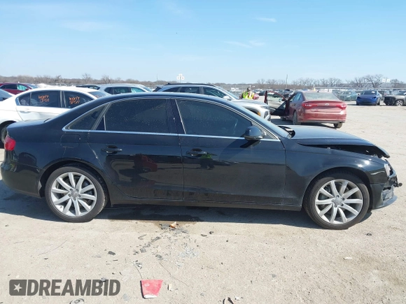 2013 Audi A4 Premium Plus with VIN WAUFFAFL5DN050169, listed as a IAAI auction lot 41677656 with 68,375 mi miles. Bid and sale history available at carsss.com. Image 13.