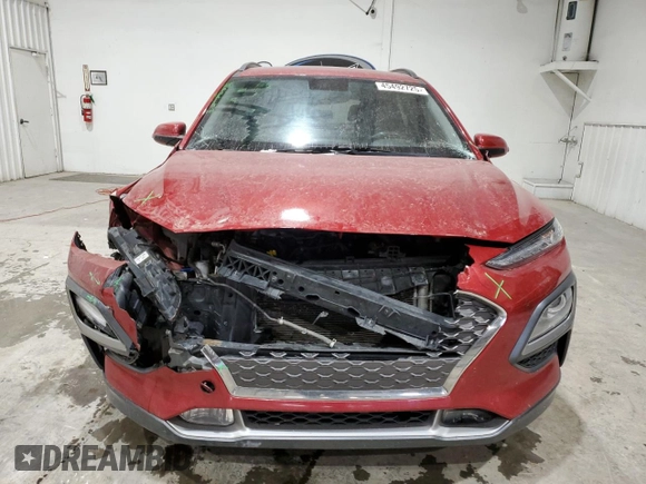 2018 Hyundai Kona Limited with VIN KM8K33A53JU099558, listed as a Copart auction lot 45492725 with 115,298 mi miles and Salvage Title. Bid and sale history available at carsss.com. Image 5.