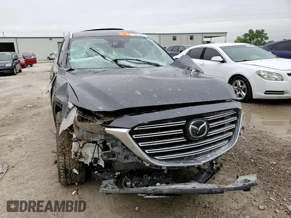 2018 Mazda CX-9 Grand Touring with VIN JM3TCADY2J0208464, listed as a Copart auction lot 55214645 with Not provided miles and Salvage title. Bid and sale history available at DreamBid. Image 14.