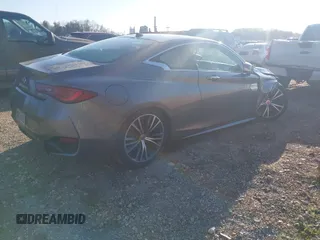 2017 Infiniti Q60 Sport with VIN JN1EV7EL1HM550902, listed as a IAAI auction lot 41989201 with 93,539 mi miles. Bid and sale history available at carsss.com. Image 4.