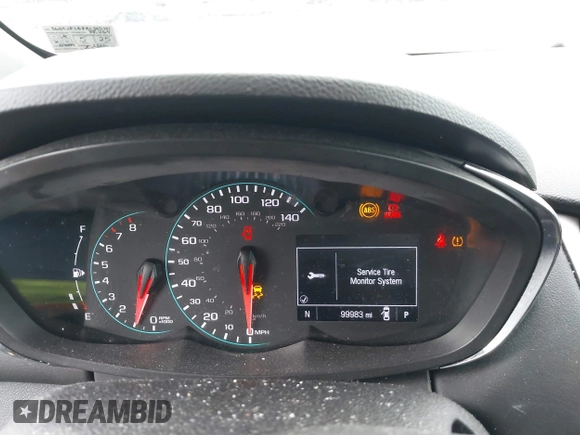 2019 Chevrolet Trax LT with VIN 3GNCJPSB8KL305731, listed as a IAAI auction lot 41953636 with 99,983 mi miles. Bid and sale history available at carsss.com. Image 7.