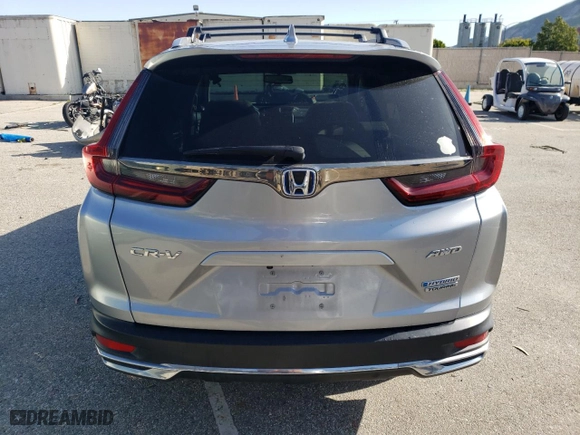 2020 Honda CR-V Hybrid Touring with VIN 7FART6H99LE003641, listed as a Copart auction lot 50972625 with 59,666 mi miles and Salvage Title. Bid and sale history available at carsss.com. Image 6.