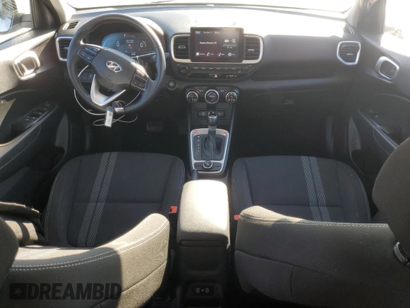 2024 Hyundai Venue SEL with VIN KMHRC8A31RU280227, listed as a Copart auction lot 48854665 with 28,050 mi miles and Salvage Title. Bid and sale history available at DreamBid. Image 8.