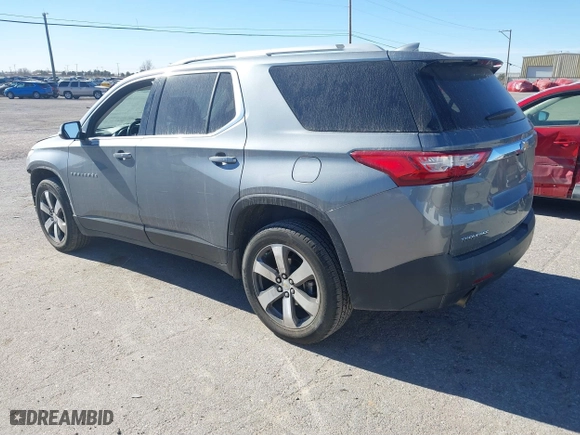 2018 Chevrolet Traverse LT Leather with VIN 1GNERHKW1JJ279473, listed as a IAAI auction lot 41151603 with 96,817 mi miles. Bid and sale history available at carsss.com. Image 3.