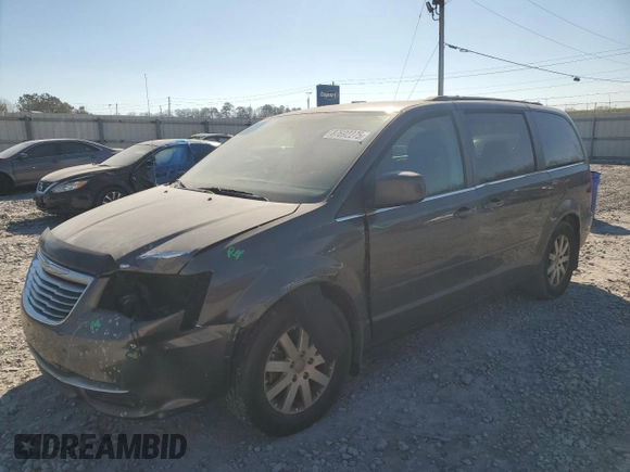 2015 Chrysler Town & Country LX with VIN 2C4RC1AG0FR730019, listed as a Copart auction lot 87692275 with 101,892 mi miles and Salvage Title. Bid and sale history available at carsss.com. Image 1.