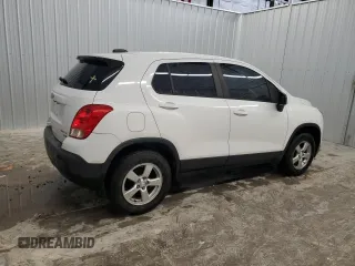 2016 Chevrolet Trax LS with VIN KL7CJNSB5GB750897, listed as a Copart auction lot 45356735 with 100,316 mi miles and Clean Title. Bid and sale history available at carsss.com. Image 3.
