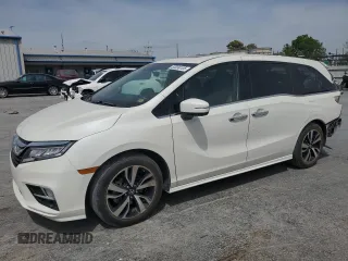 2019 Honda Odyssey Elite z VIN 5FNRL6H92KB052643, wystawiony jako Copart lot #53099105 z przebiegiem 97 361 mil mil oraz Szkoda całkowita • Salvage title. Historia ofert i sprzedaży dostępna na DreamBid. Obrazek 1.