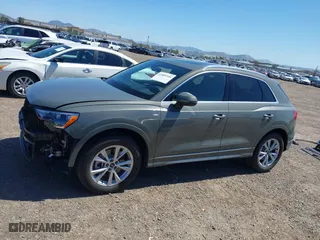 2021 Audi Q3 S line Premium with VIN WA1DECF30M1034147, listed as a IAAI auction lot 41809344 with 25,120 mi miles. Bid and sale history available at carsss.com. Image 15.