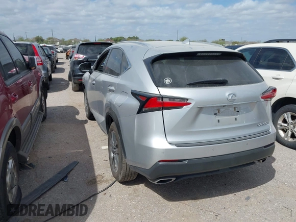 2016 Lexus NX 200t with VIN JTJYARBZ1G2048330, listed as a IAAI auction lot 41762153 with 93,374 mi miles. Bid and sale history available at carsss.com. Image 3.