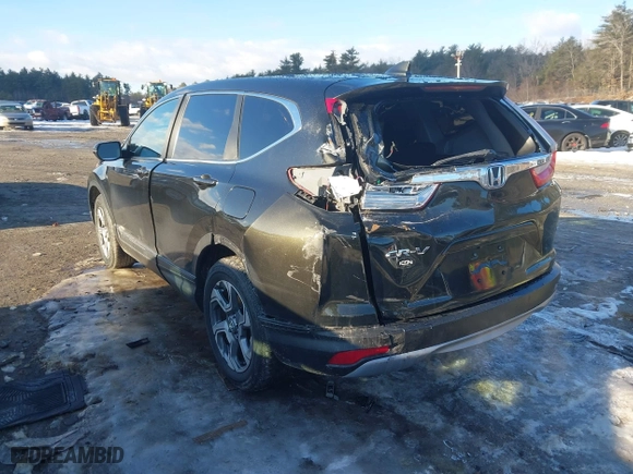 2019 Honda CR-V EX with VIN 2HKRW2H50KH646663, listed as a IAAI auction lot 41693762 with 97,416 mi miles. Bid and sale history available at carsss.com. Image 3.