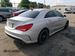 2015 Mercedes-Benz CLA 250 with VIN WDDSJ4GB7FN206874, listed as a Copart auction lot 47319612 with 77,321 mi miles and . Bid and sale history available at DreamBid. Image 4.