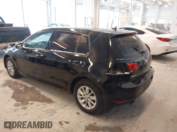 2017 Volkswagen Golf S with VIN 3VW217AU5HM070082, listed as a IAAI auction lot 41612270 with 181,643 mi miles and . Bid and sale history available at DreamBid. Image 3.