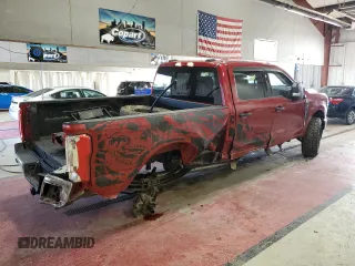 2024 Ford F-250 XL with VIN 1FT7W2BA4REE20696, listed as a Copart auction lot 56710255 with 20,917 mi miles and Salvage title. Bid and sale history available at DreamBid. Image 3.