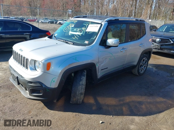 2017 Jeep Renegade Limited с VIN ZACCJBDB7HPE87317, выставлен на аукционе IAAI как лот 41853098 с пробегом 88 638 миль миль и . История ставок и продаж доступна на DreamBid. Изображение 17.