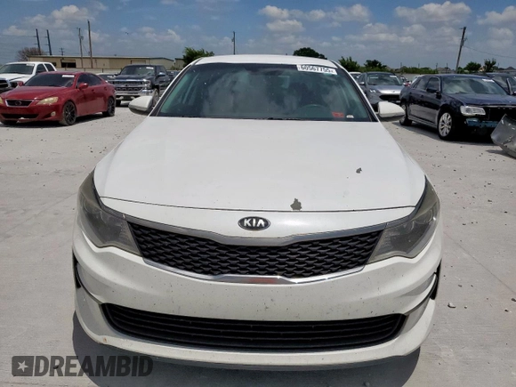 2016 Kia Optima LX with VIN 5XXGT4L38GG028737, listed as a Copart auction lot 60567755 with 124,478 mi miles and Clean title. Bid and sale history available at DreamBid. Image 5.